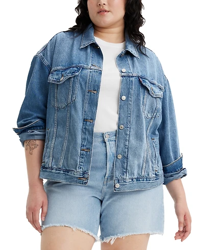 Levi's Plus '90s Cotton Denim Trucker Jacket