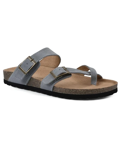 White Mountain Women's Gracie Footbed Sandals