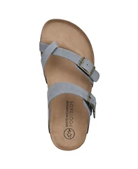 White Mountain Women's Gracie Footbed Sandals