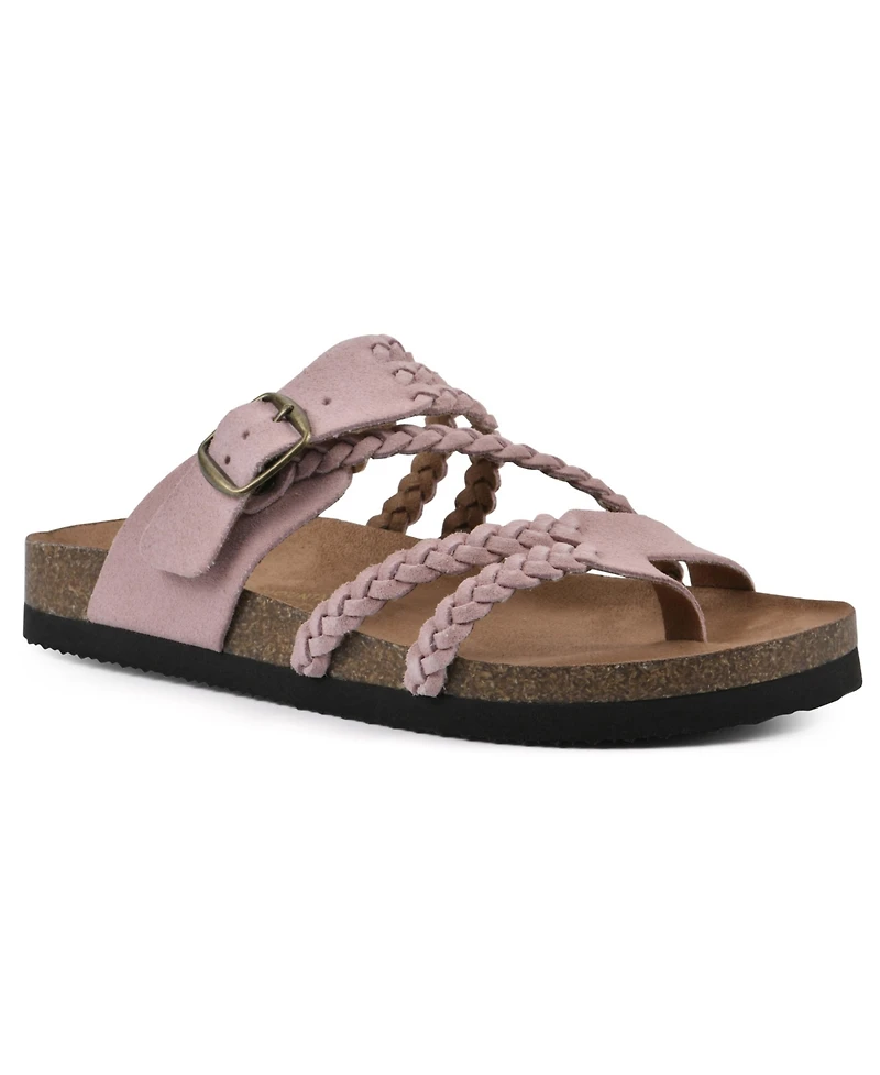 White Mountain Women's Hayleigh Footbed Sandals