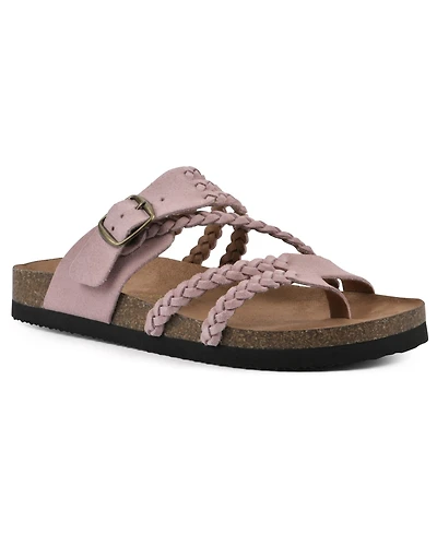 White Mountain Women's Hayleigh Footbed Sandals