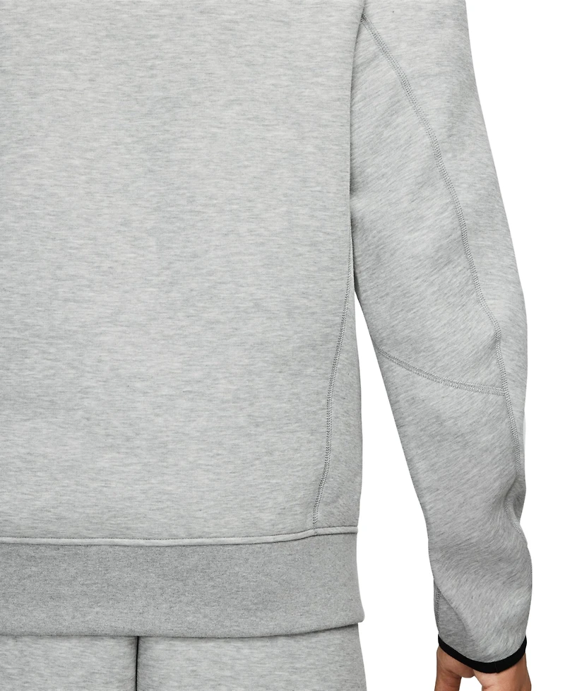 Nike Men's Sportswear Relaxed-Fit 1/2-Zip Tech Fleece Sweatshirt