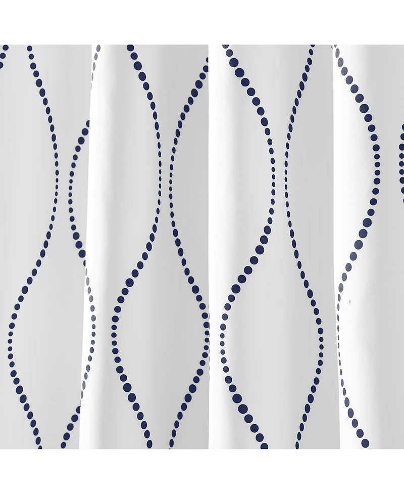 Swirl Light Filtering Window Curtain Panels