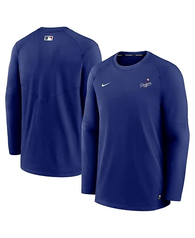Men's Nike Royal Los Angeles Dodgers Authentic Collection Logo Performance Long Sleeve T-shirt