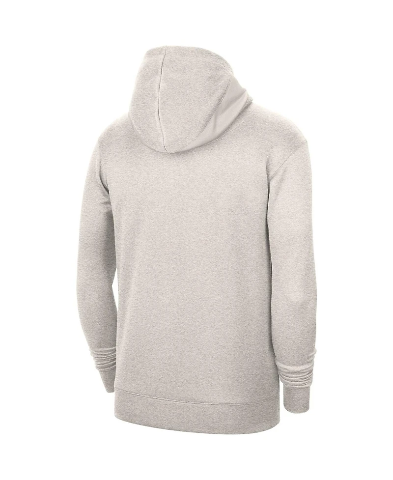 Men's Nike White Brooklyn Nets 2021-2022 Spotlight On Court Performance Practice Pullover Hoodie