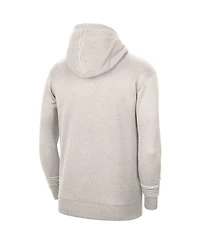 Men's Nike White Brooklyn Nets 2021-2022 Spotlight On Court Performance Practice Pullover Hoodie