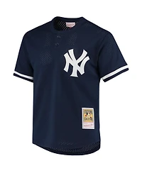 Men's Mitchell & Ness Derek Jeter Navy New York Yankees Cooperstown Collection 1995 Batting Practice Jersey