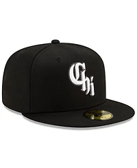 Men's New Era Black Chicago White Sox 2021 City Connect 59FIFTY Fitted Hat