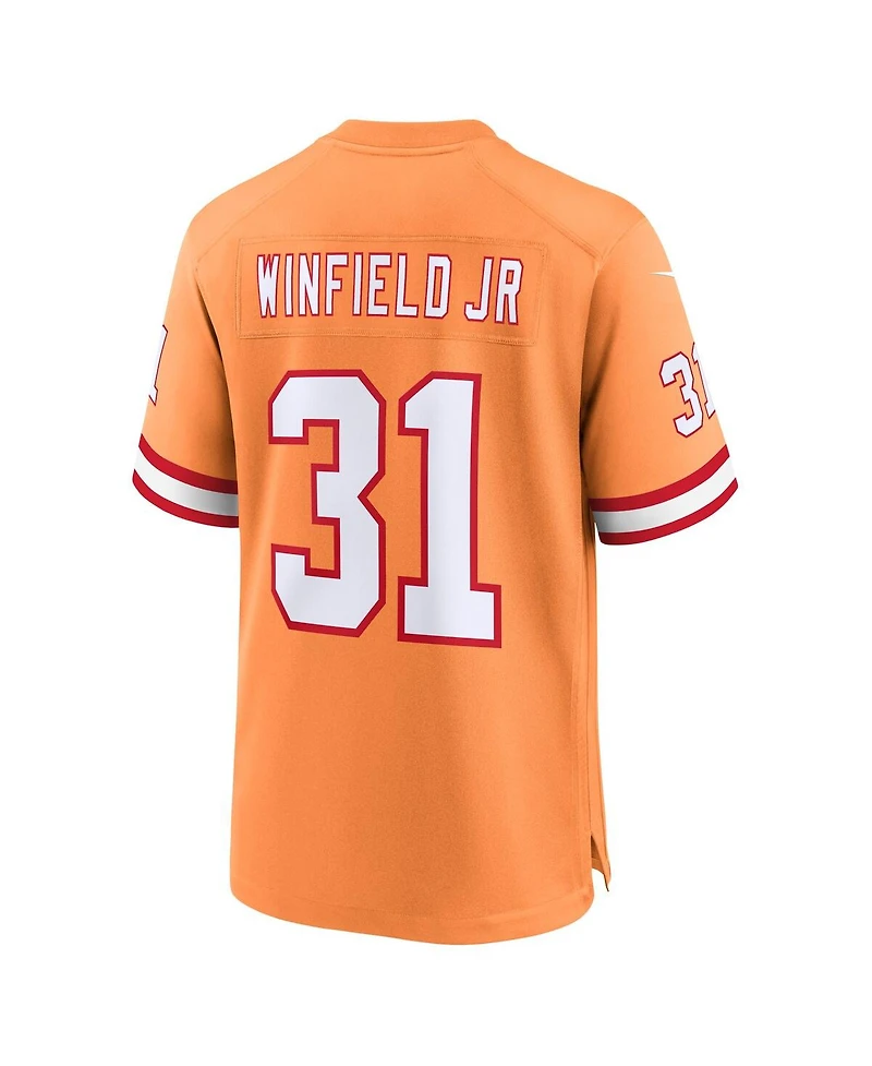 Men's Nike Antoine Winfield Jr. Orange Tampa Bay Buccaneers Throwback Game Jersey