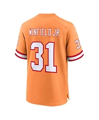 Men's Nike Antoine Winfield Jr. Orange Tampa Bay Buccaneers Throwback Game Jersey