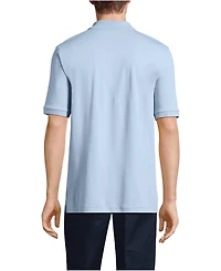 Lands' End Men's Short Sleeve Interlock Polo Shirt