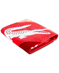 Lacoste Home Kaleidoscope Signature Cotton Beach Towel