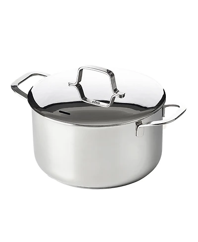 Alva Maestro 4Qt Tri-Ply Stainless Steel Stock Pot with Lid – Induction & Oven Safe