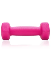 Philosophy Gym Neoprene Dumbbell Hexagon Hand Weights, 2 lb Pair - 4 lb Total