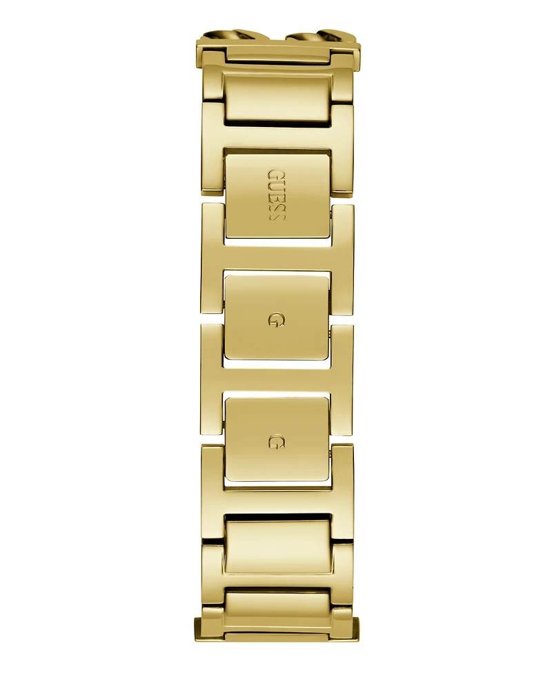 Guess Women's Analog Gold-Tone 100% Steel Watch 39mm