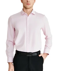 Tallia Men's Slim-Fit Solid Poplin Dress Shirt