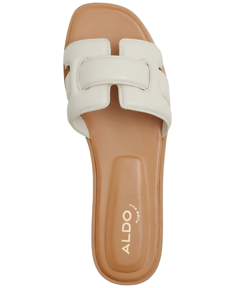 Aldo Women's Elenaa Studded Flat Slide Sandals