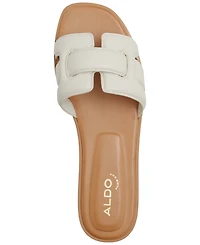 Aldo Women's Elenaa Studded Flat Slide Sandals