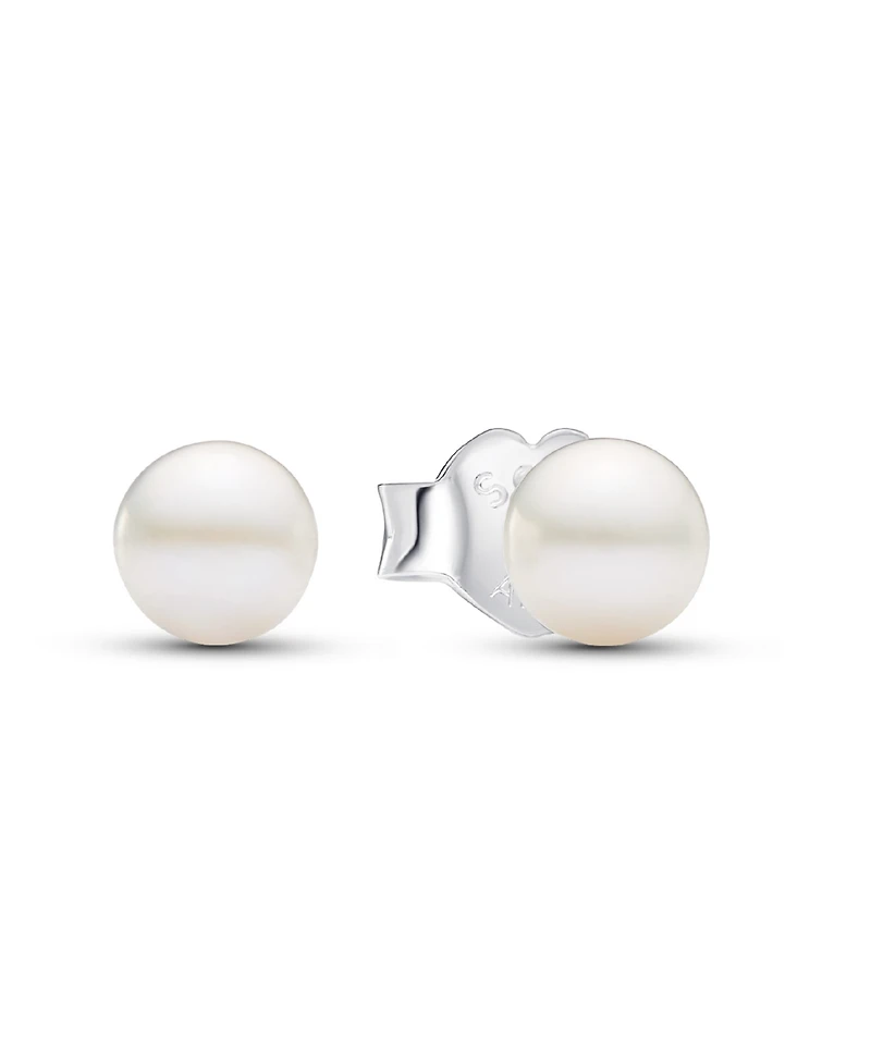 Pandora Treated Freshwater Cultured Pearl Stud Earrings
