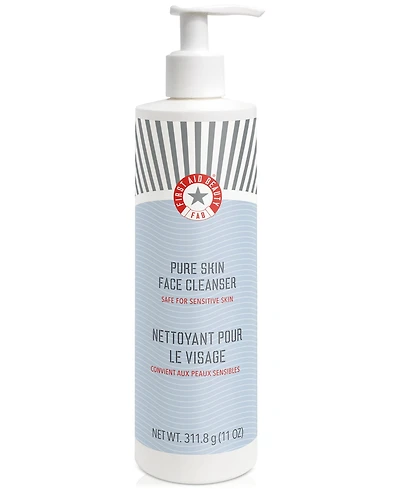 First Aid Beauty Pure Skin Face Cleanser, 11 oz.