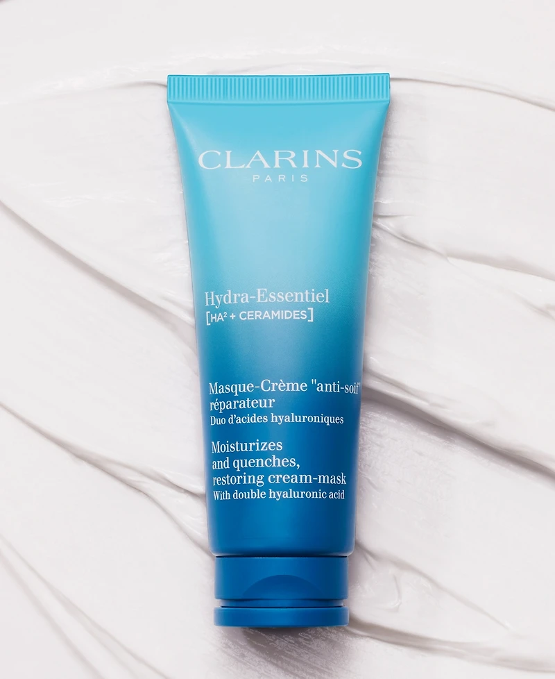 Clarins Hydra-Essentiel Hydrating Mask With Double Hyaluronic Acid, 2.3 oz.