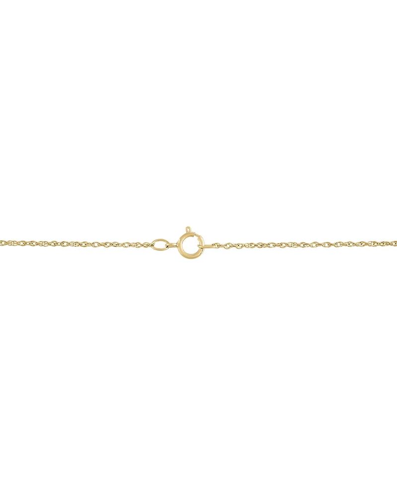 Honora Cultured Freshwater Pearl (8mm) & Diamond (1/10 ct. t.w.) Halo 18" Pendant Necklace in 14k Gold