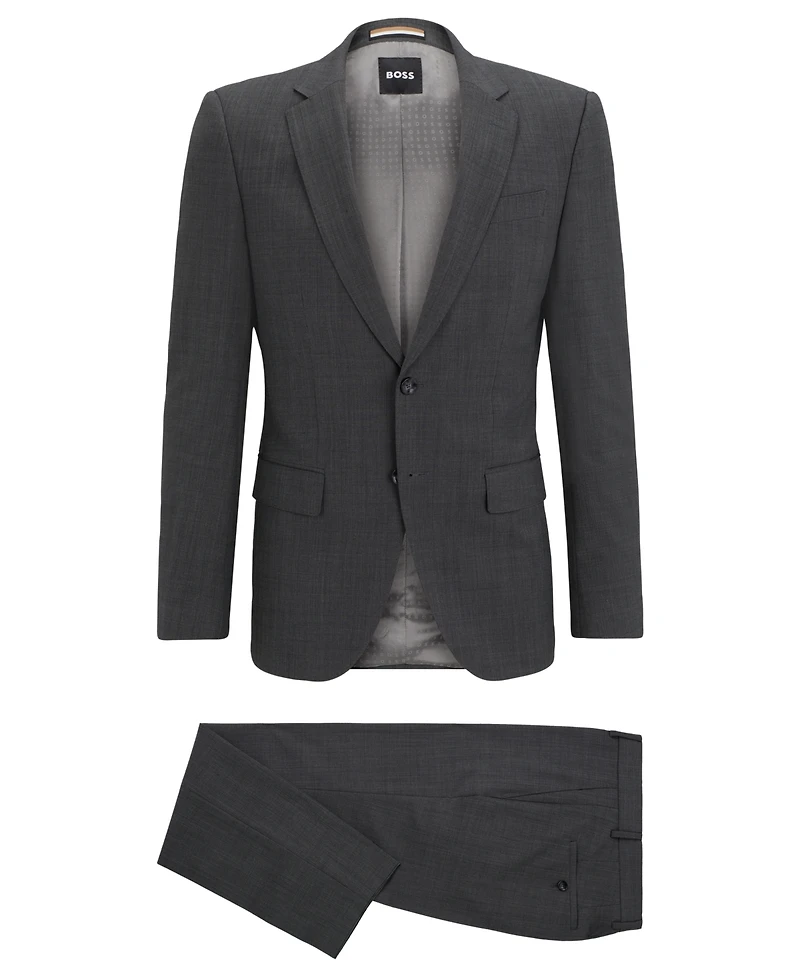 Boss by Hugo Boss Men's Micro-Patterned Slim-Fit 2 Pc Suit
