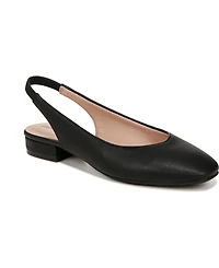 LifeStride Women's Claire Square Toe Slingback Flats