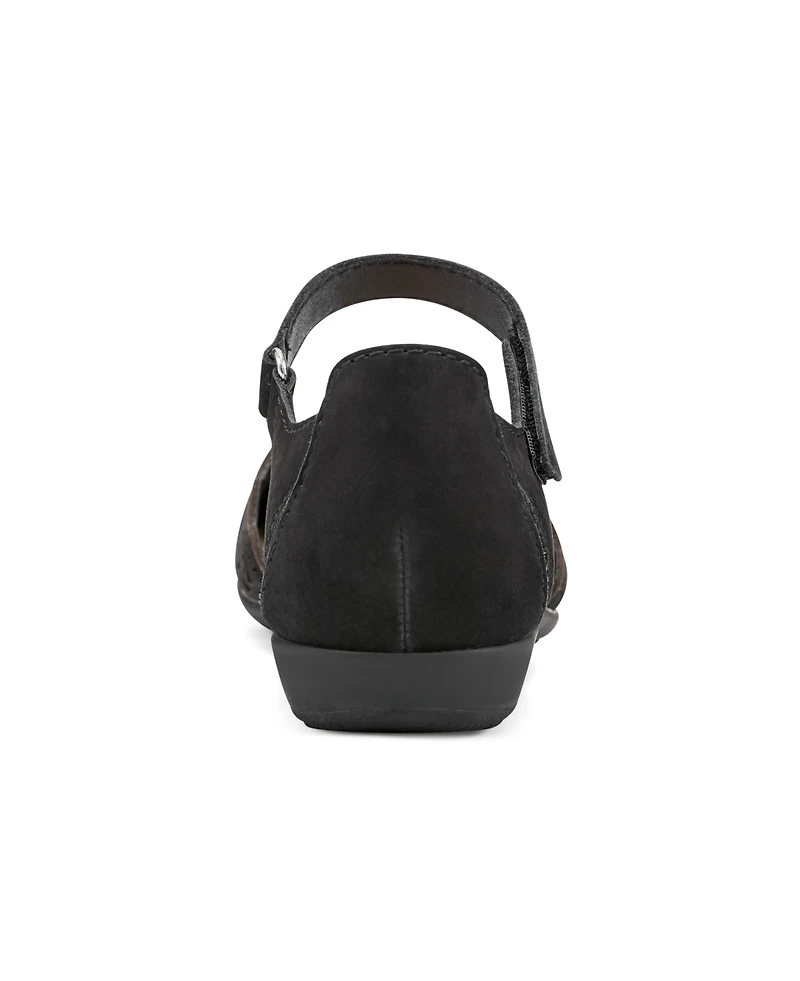 Earth Women's Bronnie Perforated Two-Piece Flat Sandals
