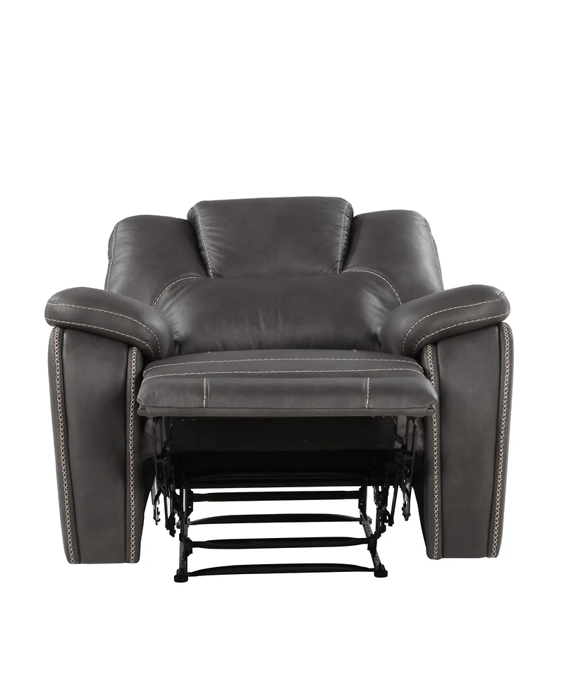 Katrine 39" Manual Recliner - Charcoal
