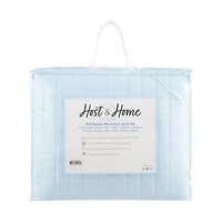 Host & Home Microfiber Quilt Set, Cozy Brushed with Poly Fill, Sham(s) Included, 4 Popular Decor Color Choices