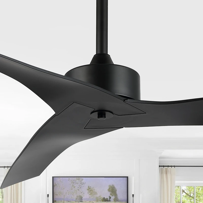 Jonathan Y Aldrin Modern Minimalist Iron/Plastic Razor Ceiling Fan