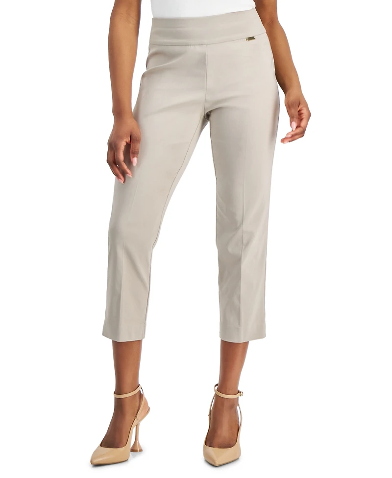 I.n.c. International Concepts Petite Mid-Rise Crop Pants