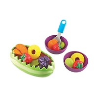 Learning Resources New Sprouts Fresh Fruit Salad Toy - 18 Pieces