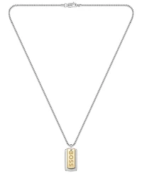 Hugo Boss Men's Devon Two-Tone Stainless Steel Necklace