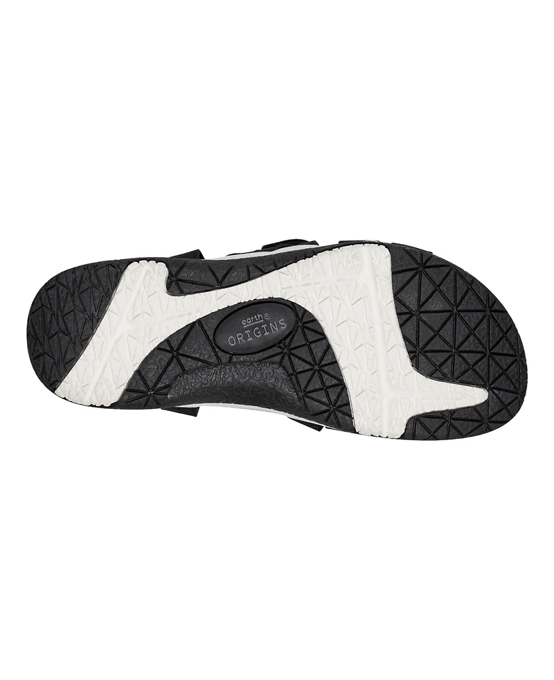 Earth Women's Samsin Strappy Flat Sandals