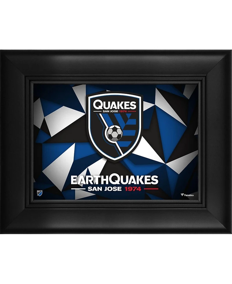 San Jose Earthquakes Framed 5" x 7" Team Logo Collage