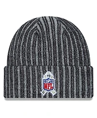 Men's New Era Black New York Giants 2023 Salute To Service Cuffed Knit Hat