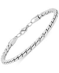 Steeltime Men's Fancy Link Bracelet