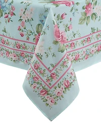 Vintage-Like Floral Garden Tablecloth, 52" x 70" Rectangle