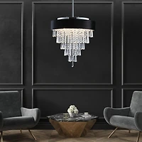 Streamdale Crystal Chandelier Round Luxury Lamp