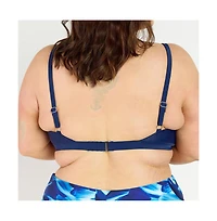 Calypsa Plus Adjustable Strap Clasp Swim Bra