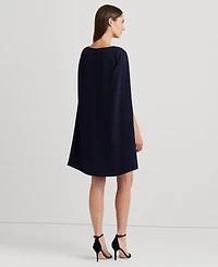 Lauren Ralph Women's Georgette Cape Dress