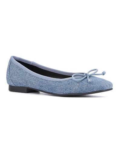 Women's Paulina- Square Toe Ballet Flats