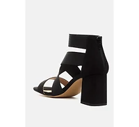 Benicia Elastic Strappy Sandal Womens
