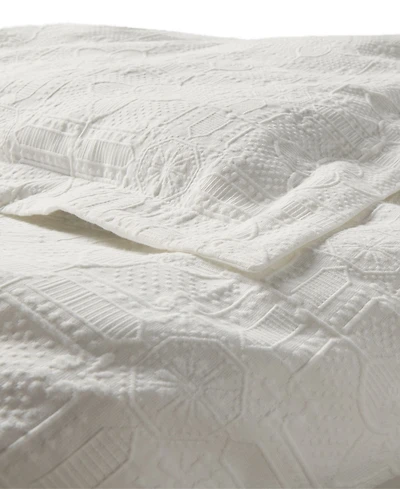 Lauren Ralph Sascha Textured Medallion Duvet Cover Set, Full/Queen