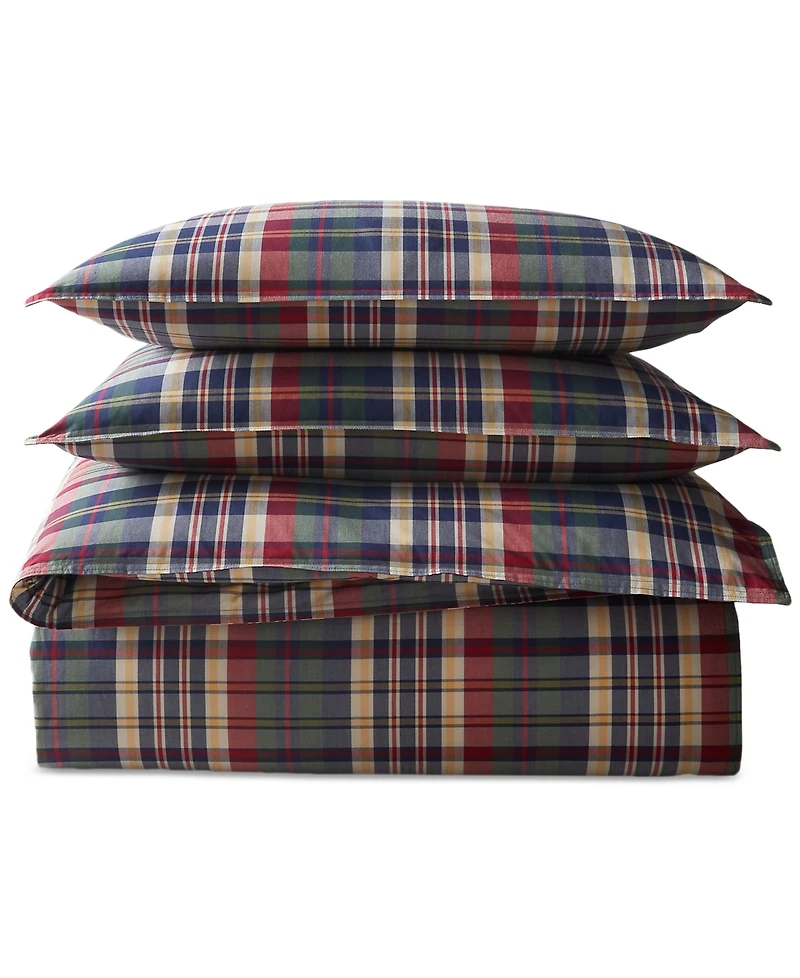 Lauren Ralph Lauren Wilson Plaid Comforter Set, Full/Queen
