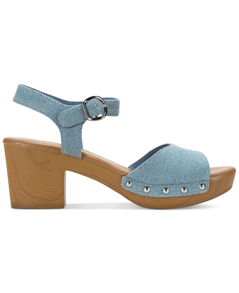 Style & Co Women's Anddreas Platform Block-Heel Sandals, Created for Macy's