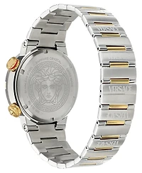 Versace Men's Swiss Two-Tone Stainless Steel Bracelet Watch 43mm