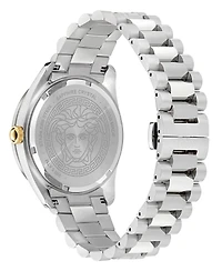 Versace Men's Swiss Stainless Steel Bracelet Watch 42mm